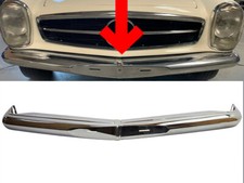 Chrom Stoßstange Stoßstangen Set Bumper front vorne für Mercedes W113 Pagode