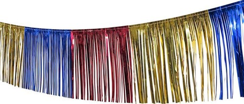 Fransengirlande bunt 10m