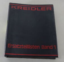 Teilekatalog Kreidler Mofa / Moped / Mokick / Tourenmodell / Sportsmodell