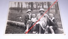 Berlin Grunewald 1924 Frauen - blonde Jungen Mode Hüte Altes Foto Vintage 4627