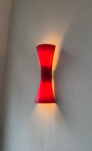 Wandlampe vintage rot - ,, 60er