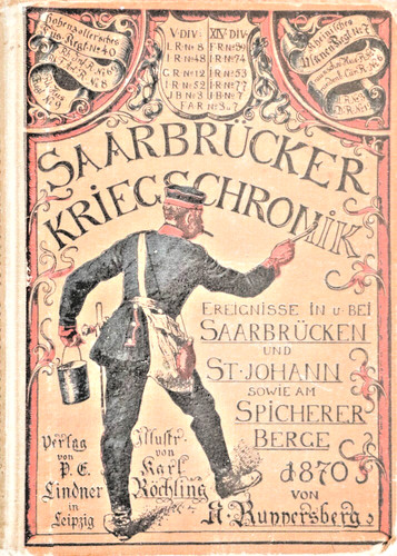 Saarbrücker kriegs chronik - saarbrücker, kriegs-chronik