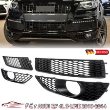 Nebelscheinwerfer Blenden Stoßstange Kühlergrill Nebel Für Audi Q7 S-Line 10-15