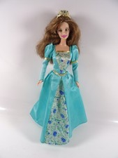 Barbie Puppe "Prinzessin auf der Erbse" Mattel 2001 Schmuck fehlt Mattel (19259)