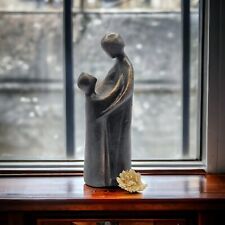 Tolle Bronze Skulptur / Figur  " Mutter & Kind " Marita Müller Limitiert 1,7kg 