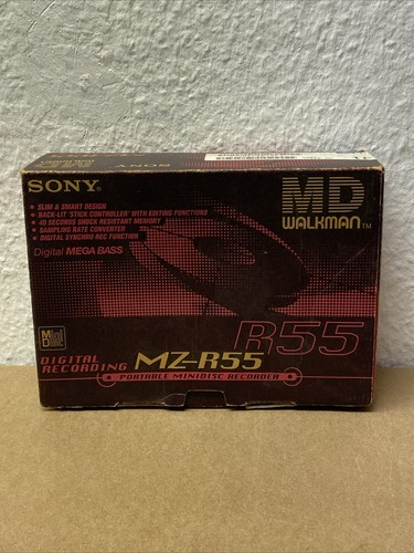Sony r55 minidisc - sony, md