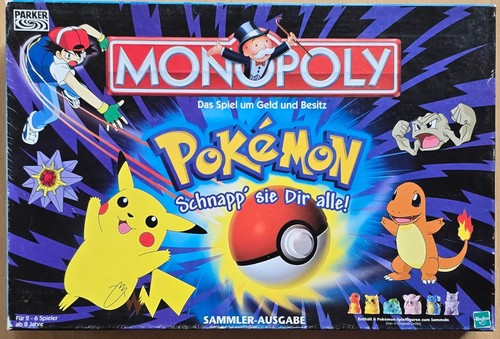 Monopoly pokemon 1999 - monopoly,
