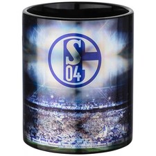 FC Schalke 04 Tasse Metallic Nordkurve Kaffeebecher Becher Stadion Veltins Arena