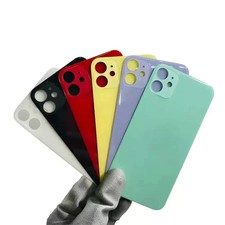 Für iPhone 11 Backcover Glas Akkudeckel Big Hole Rückseite Rahmen