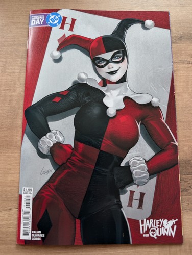 Harley quinn cover e - dc,