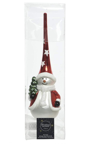 Christbaumspitze schneemann - christbaumspitze,