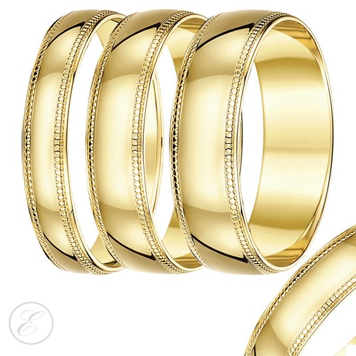 Gelbgold ring schwer - 9, kt