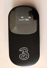 Drei Huawei E585 3G. Gebrauchter mobiler Router WLAN Modem