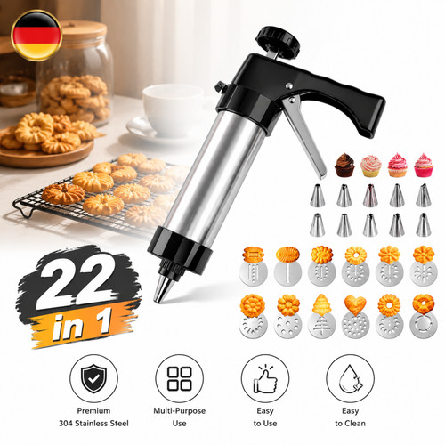 Edelstahl gebäckpresse - edelstahl,