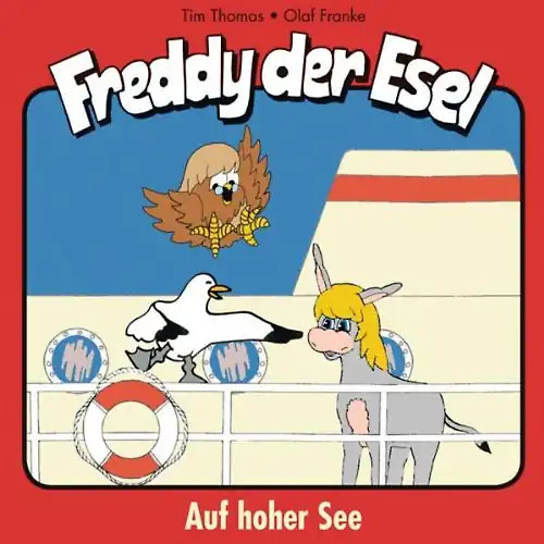 Freddy der esel - freddy, auf