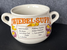 Suppentasse mit Rezeptaufdruck