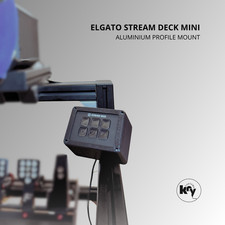 Elgato Stream Deck Mini Holder for Alu-Profile Rig | adjustable