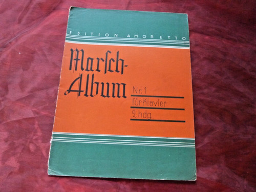 Marsch album noten für - nr., 1