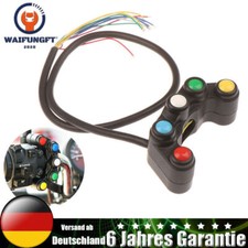 Motorrad Steuerschalter Universal 22mm 7/8" Lenker Lenkerschalter Controller DE