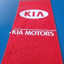 Kia Motors Auto Automobilien Fahne Rot Hiss Hoch Flagge Autohaus 150x300cm NEU