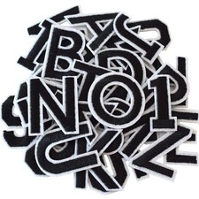 Buchstaben Patches Set 72