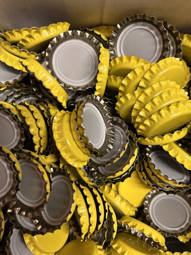 Kronkorken 26mm gelb 100 - 26mm,