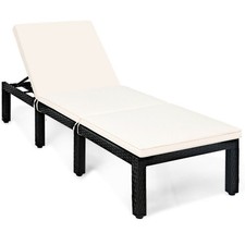 Outdoor Rattan Lounge Chair -