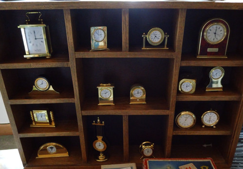 15x versch miniatur kaminuhr - versch.,
