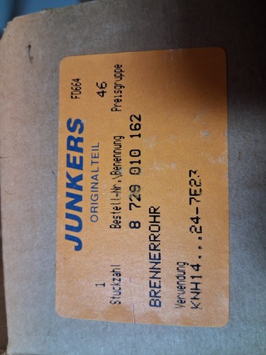 Junkers brennerrohr 8729010162 - junkers,
