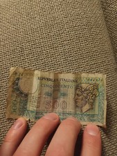 500 Lire Geldschein Italien