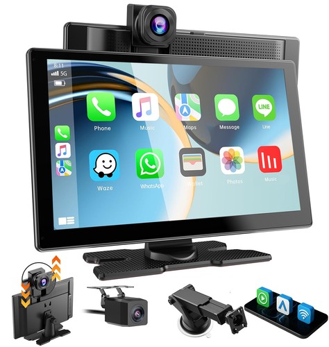 Carplay bildschirm mit 4k - 9",