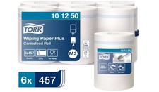 TORK 101250 Advanced Wischtuchrolle M2 2-lagig 6 Rollen á 457 Blatt
