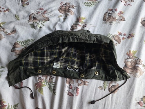 Barbour kapuze aus gewachster - barbour,