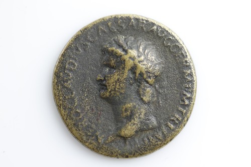 Nero sesterz annona - nero,