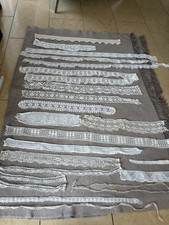 alte Spitze, Borte Nähen