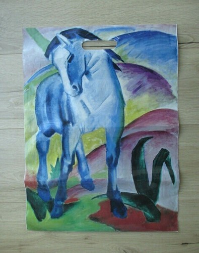 Plastiktüte franz marc das - plastiktüte, "das