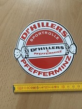 Werbe-Aufkleber Dr Hillers 80er retro