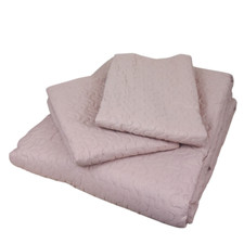 Tagesdecke Bettwäsche Bettüberwurf Burrito Blanco 250x250 cm Inkl. 2 Kissenbezug