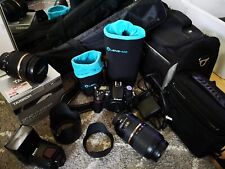 Nikon D7000 DSLR Kamera, großes Starter/AnfängerSet, Objektive, Taschen, Stativ