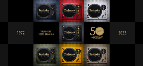 Technics 1200m7l 50th - technics, sl-1200m7l-c