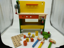 Holzspielzeug / Werkbank bunt für Kinder (gebraucht)