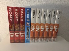 10x VHS Leerkassetten Neu OVP