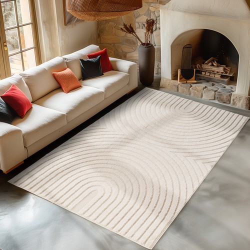 Teppich wohnzimmer skandi boho - teppich,