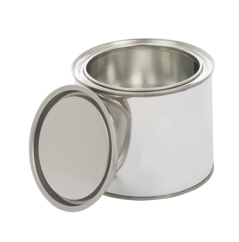 Leere blechdose inkl deckel - leere, inkl.