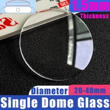 Einscheibenuhr Kristallglas