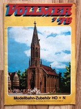 VOLLMER '78 Modellbahnzubehör H0 + N Katalog, mit Preisliste
