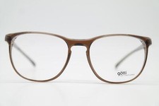 Brille Götti Switzerland WYSPER Braun Silber Oval Brillengestell eyeglasses Neu