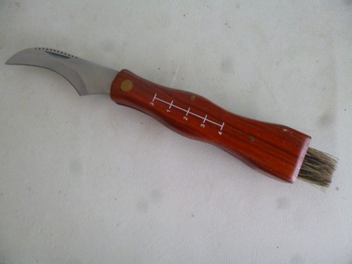 Pilzmesser mit pinsel etui - pilzmesser,