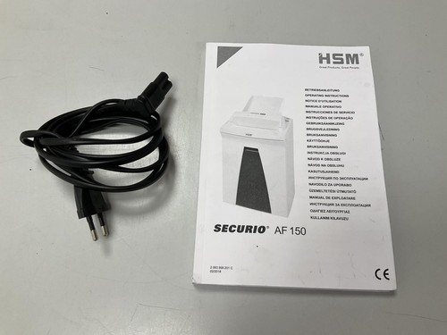 Hsm aktenvernichter securio - aktenvernichter, af