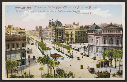 Barcelona calle - barcelona., barcelona.